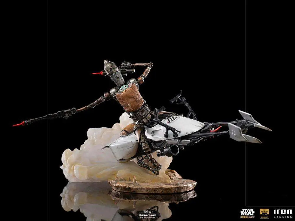 MANDALORIAN IG-11 AND CHILD 1/10 STATUE