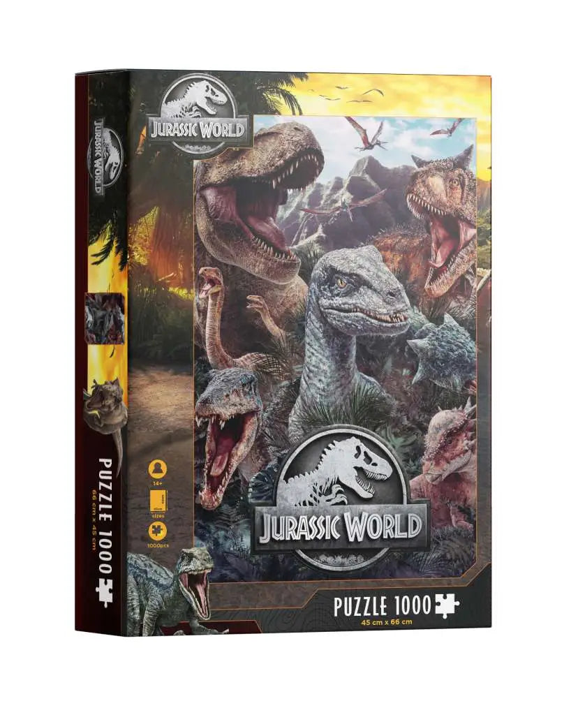 JURASSIC WORLD POSTER COMPO VARIOUS PUZZ