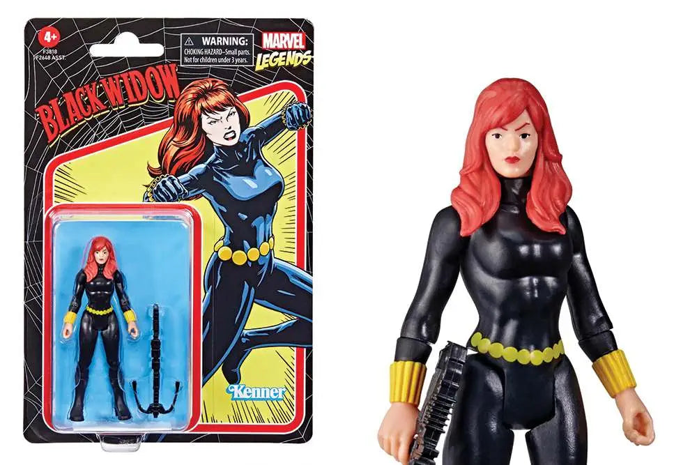 MARVEL LEGENDS RETRO BLACK WIDOW AF