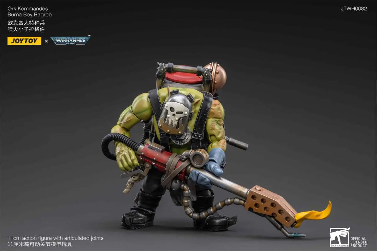 WH40K ORK KOMMANDOS BURNA BOY RAGROB