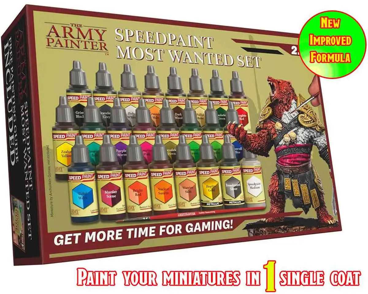 SPEEDPAINT MOST WANTED SET 2.0