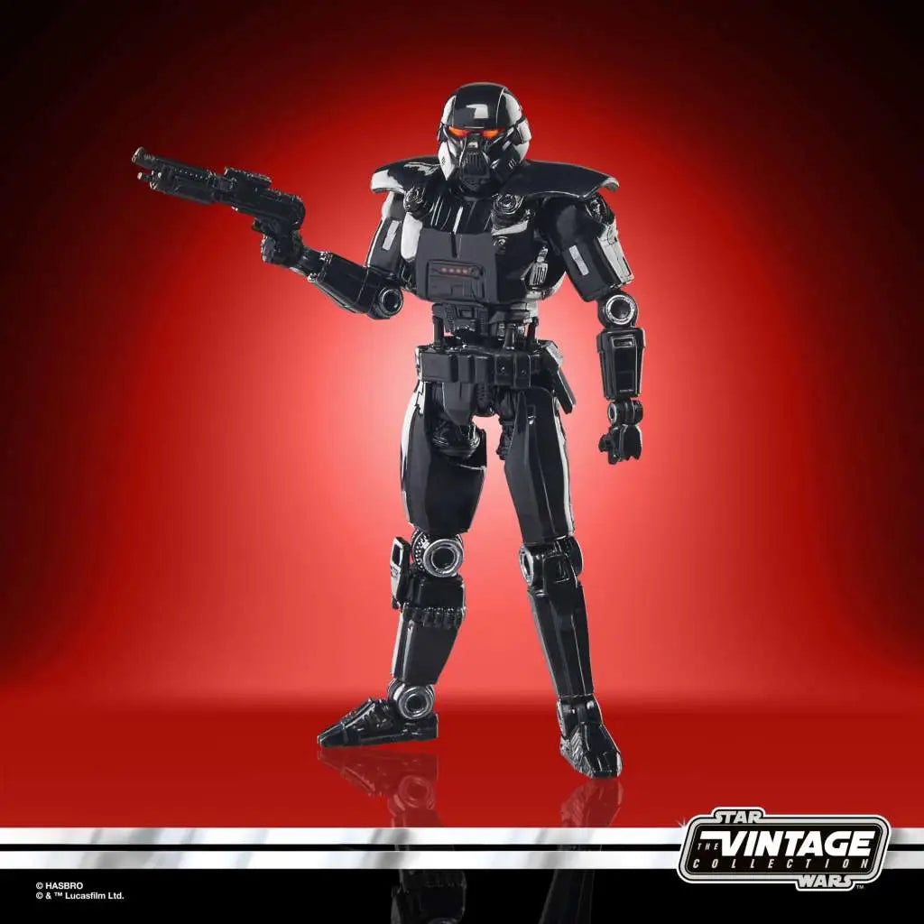 STAR WARS VINTAGE THE MANDALORIAN DARK TROOPER ACTION FIGURE