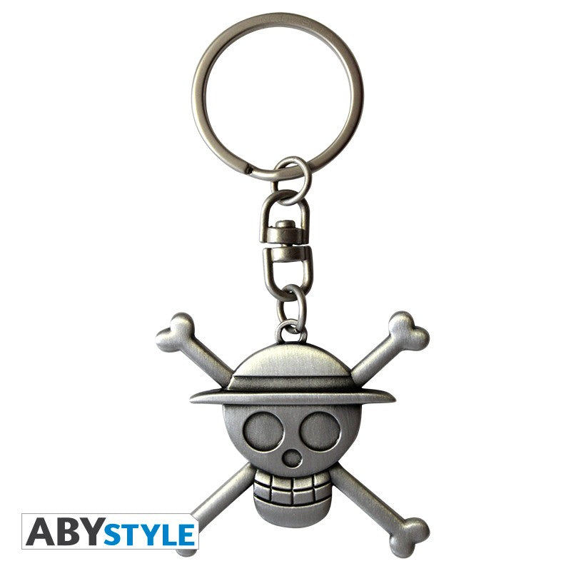 ONE PIECE - Porte-Cles Metal 3D - Skull Luffyp