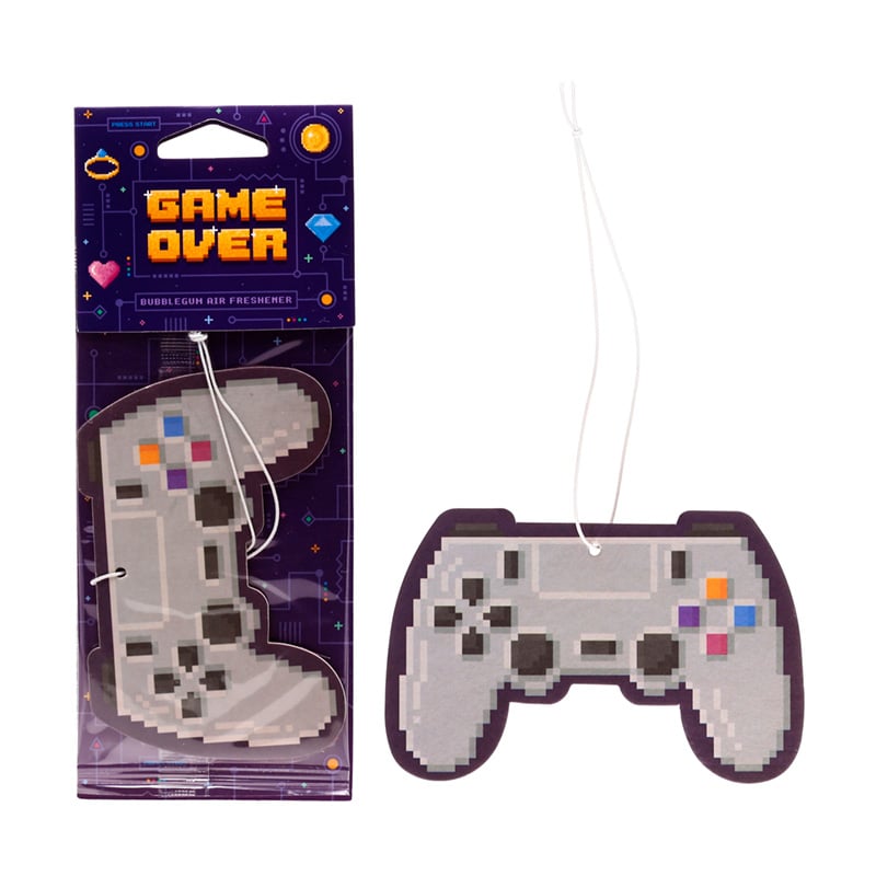 GAME OVER - Controller - Car Air Freshener - Bubble Gum