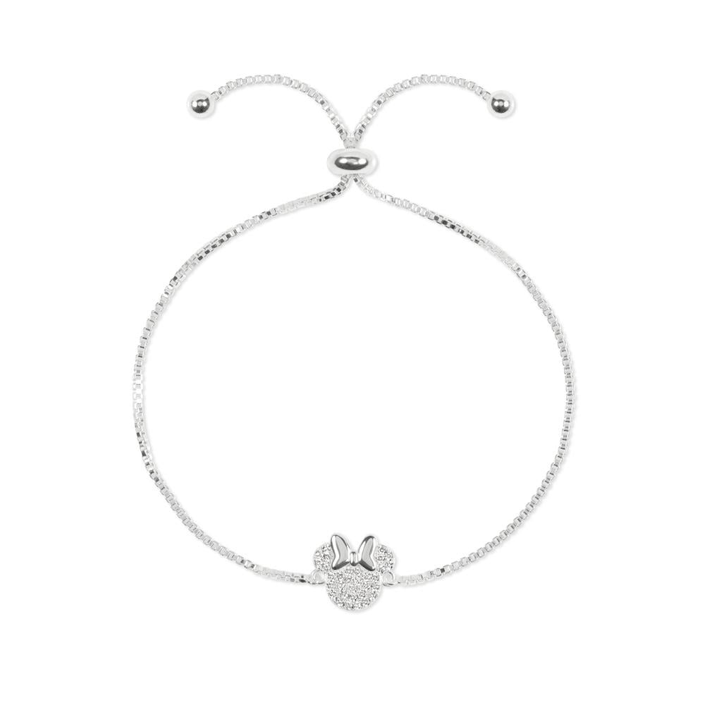MINNIE - Adjutable Bracelet + Crystal Pendant