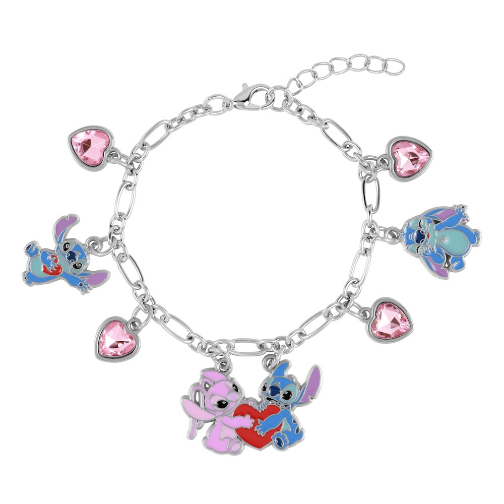 STITCH & ANGEL - Love - Bracelet + Stitch Charms 7mm