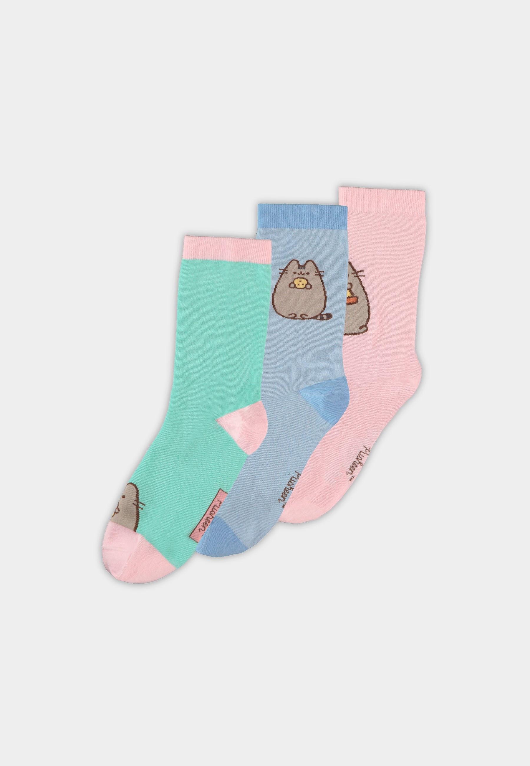 PUSHEEN - Pack of 3 pairs of socks (T35-38)