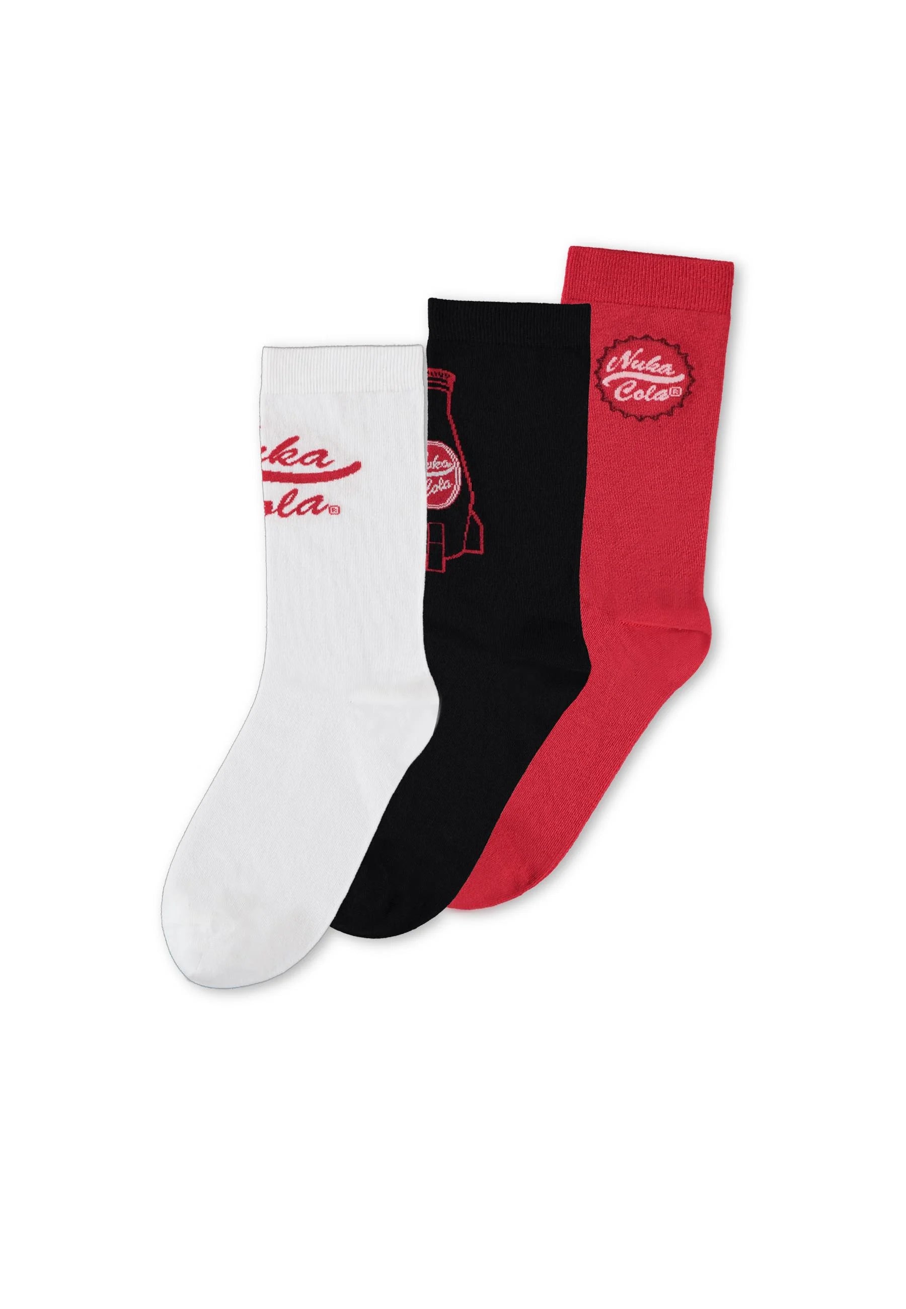 FALLOUT - Nuka Cola - Pack of 3 pairs of socks (T43-46))