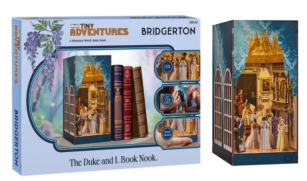BRIDGERTON - BOOK NOOK KIT - The Duke and I - 126pc + LED Light