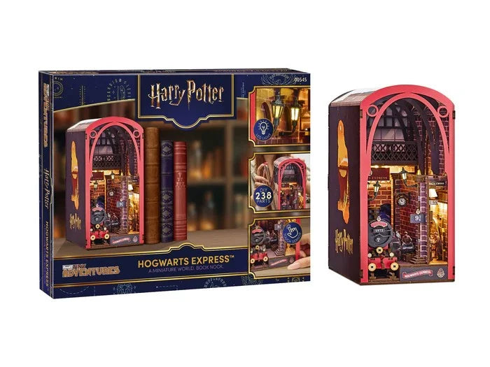 HARRY POTTER - BOOK NOOK KIT - Hogwarts Express - 238pc + LED Light