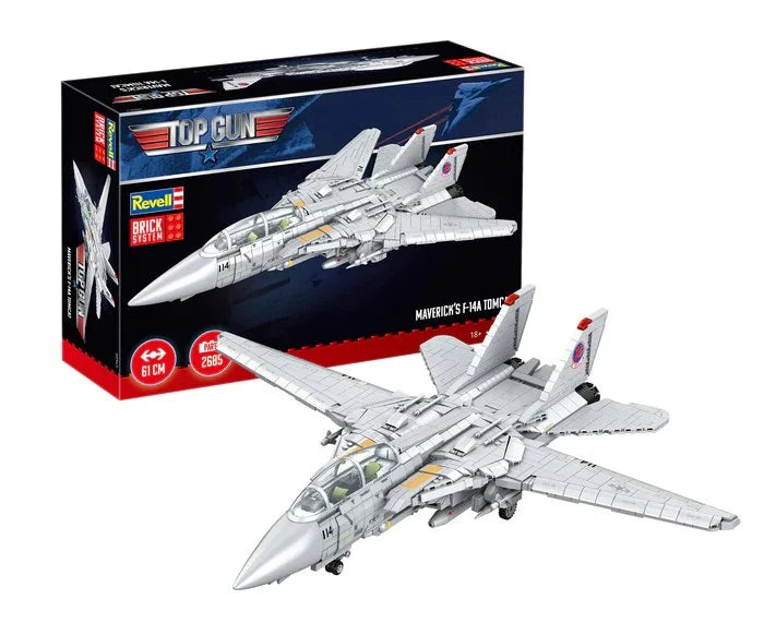 TOP GUN - Maverick's F-14A Tomcat - Brick System 2687pcs