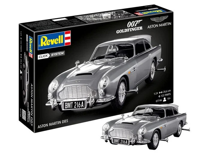 JAMES BOND - Aston Martin - Model Kit Click System 1/24