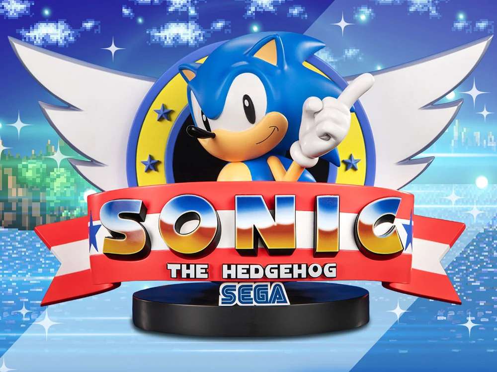 SONIC - Title Screen - Statue 21cm