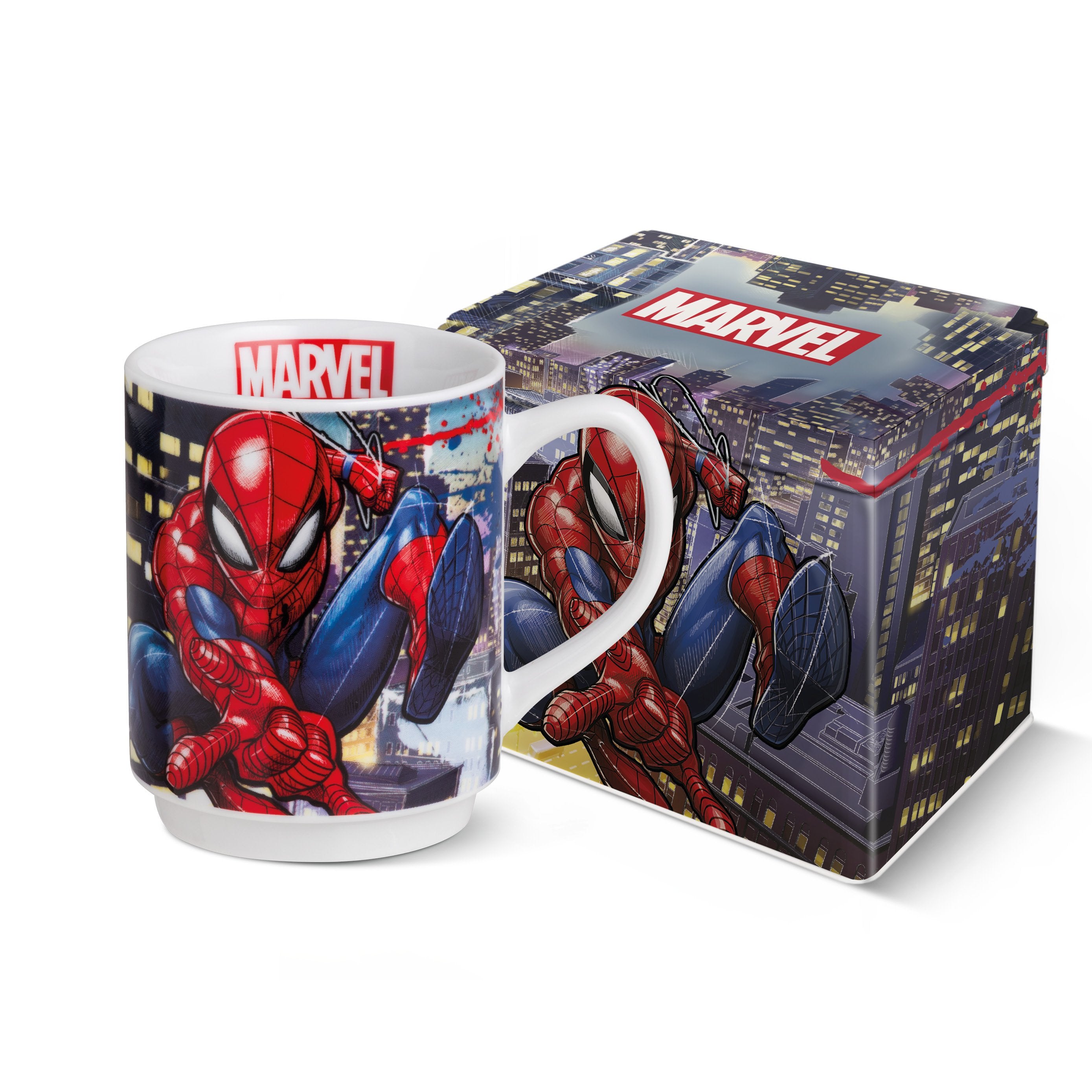 MARVEL - 350ml Mug - Spider-Man + Metal Box