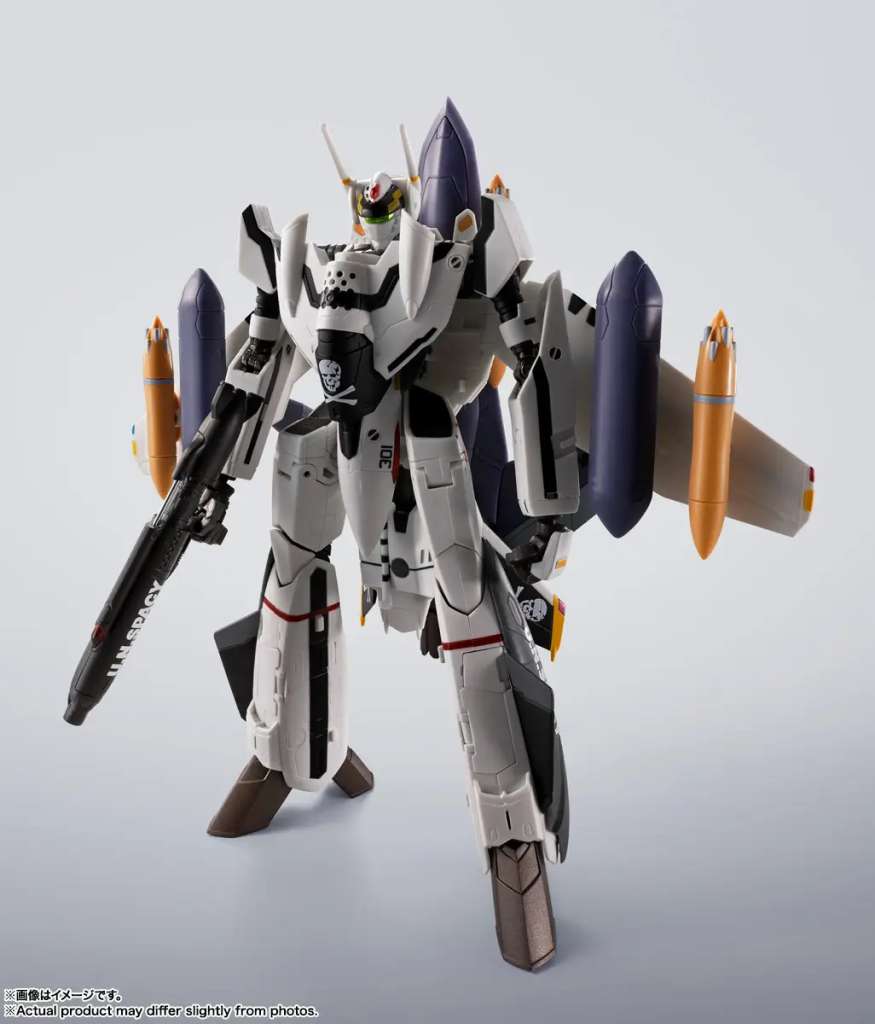 MACROSS - VF-0S Phoenix (QF-2200D-B Ghost) - Figure Hi-Metal R 14cm