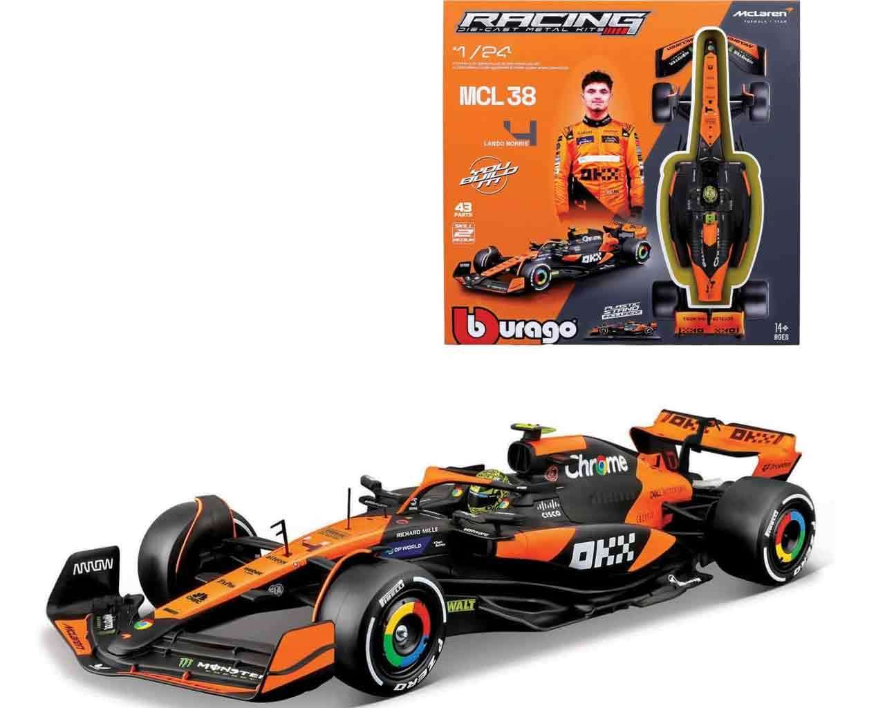 FORMULA 1 - F1 Mclaren Mcl38 Lando Norris - Model Kit 1/24