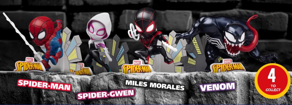 SPIDER-MAN - Attack Heroes - Sortiment 12 Figuren 8cm