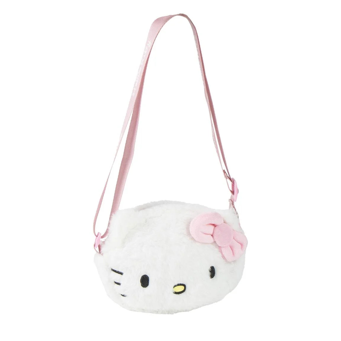 HELLO KITTY - Head - Plush Shoulderbag - 17x14x4cm