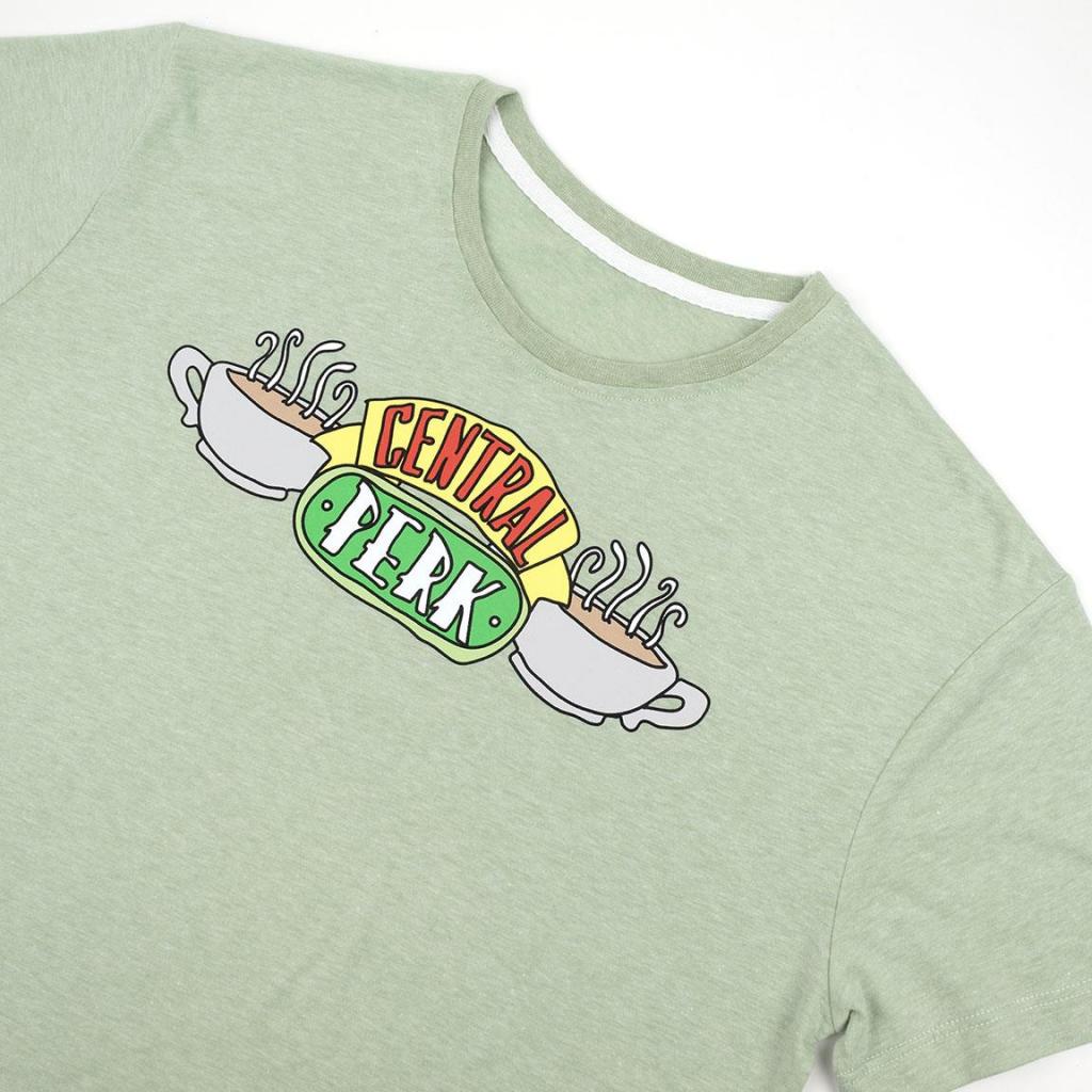 FRIENDS - Central Perk - Baumwoll-T-Shirt - Größe L