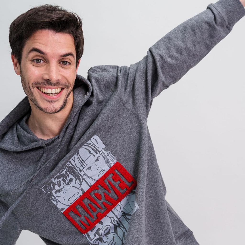 MARVEL - Logo - Baumwoll-Hoodie (S)