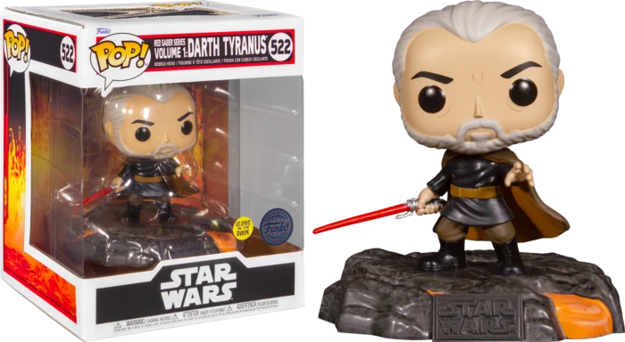 STAR WARS - POP DELUXE N° 522 - RSSv1 - Darth Tyranus (GW)