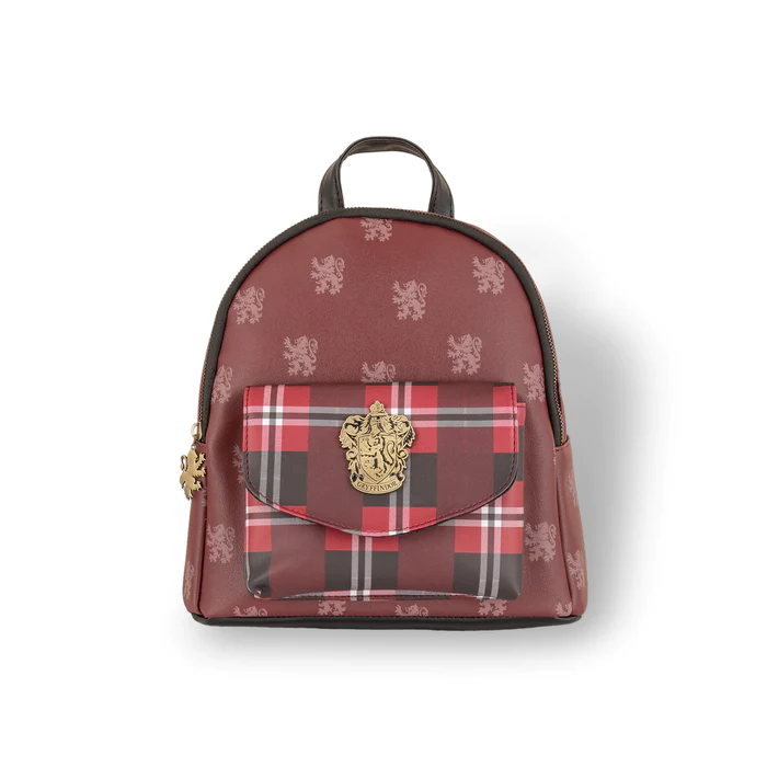 HARRY POTTER - Gryffindor - Mini Plaid Backpack '25x25cm'