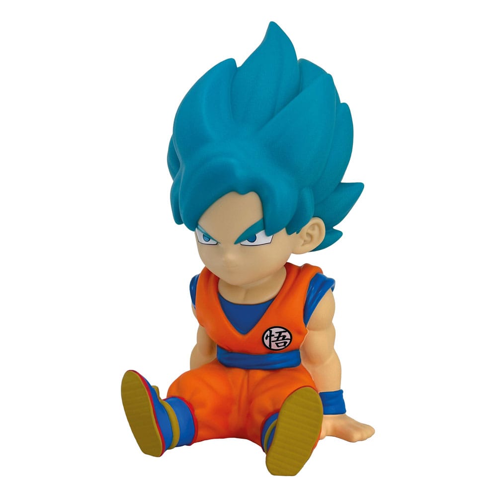 DRAGON BALL - Son Goku Super Saiyajin Blau - Spardose PVC 19cm
