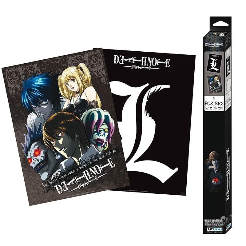 DEATH NOTE - L& Group - Set 2 Poster '52x38'