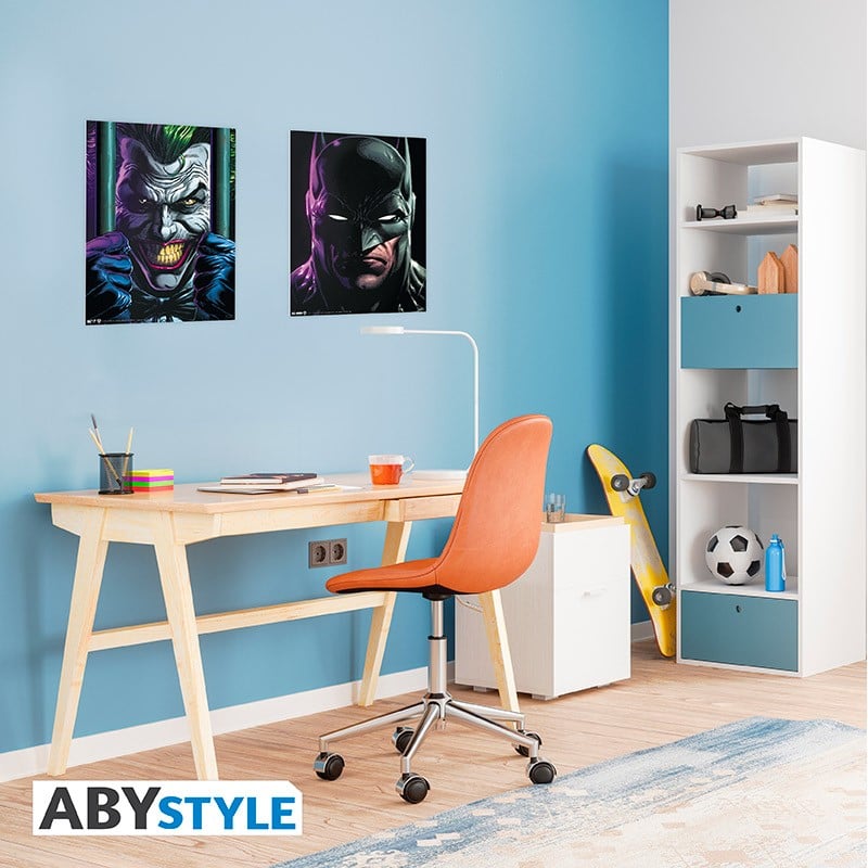 DC COMICS - Batman & Joker - Set de 2 posters '52x38'