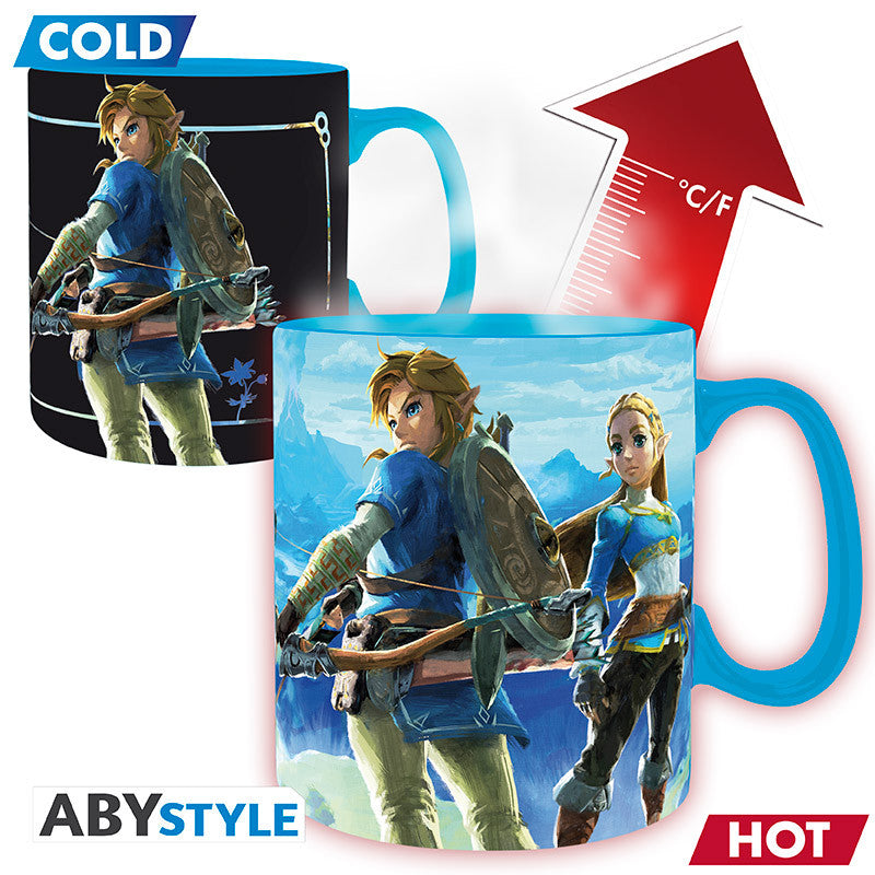THE LEGEND OF ZELDA - Breath of the Wild - Mug Heat Change 460ml