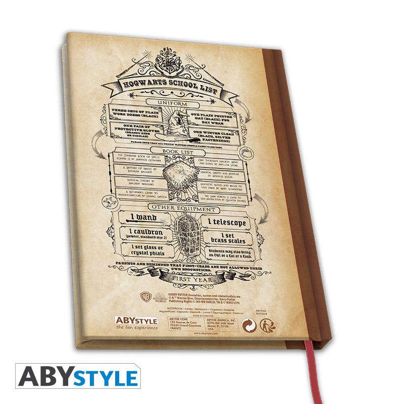 HARRY POTTER - Notizbuch A5 - Hogwarts-Schule