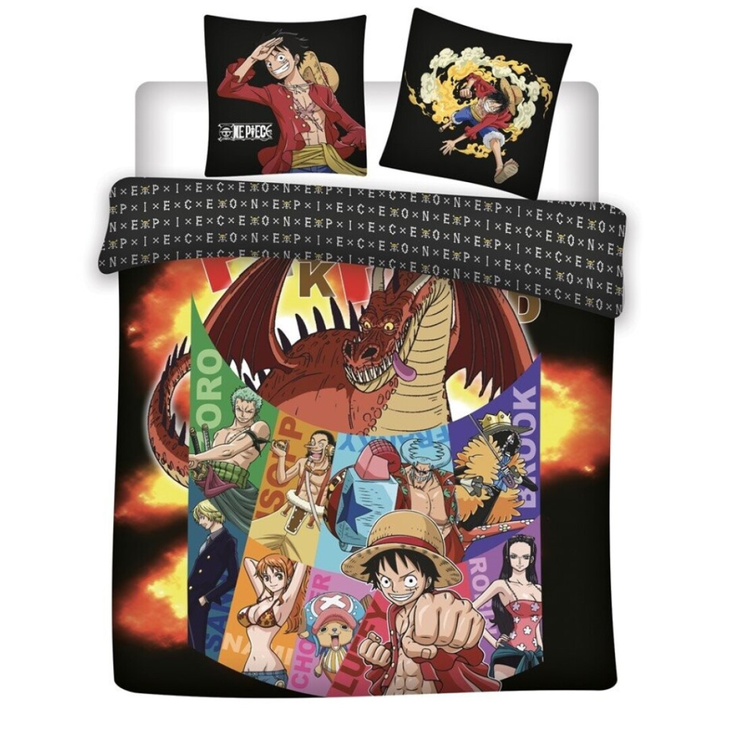 ONE PIECE – Punk Hazard – Bettbezug 200 x 200 – „100 % Mikrofaser“