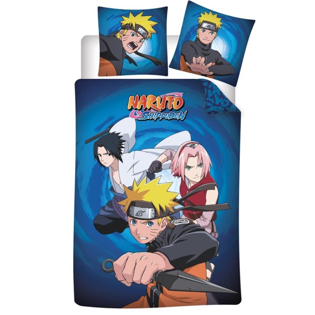 NARUTO SHIPPUDEN – Bettbezug 140 x 200 cm – „100 % Flanell“