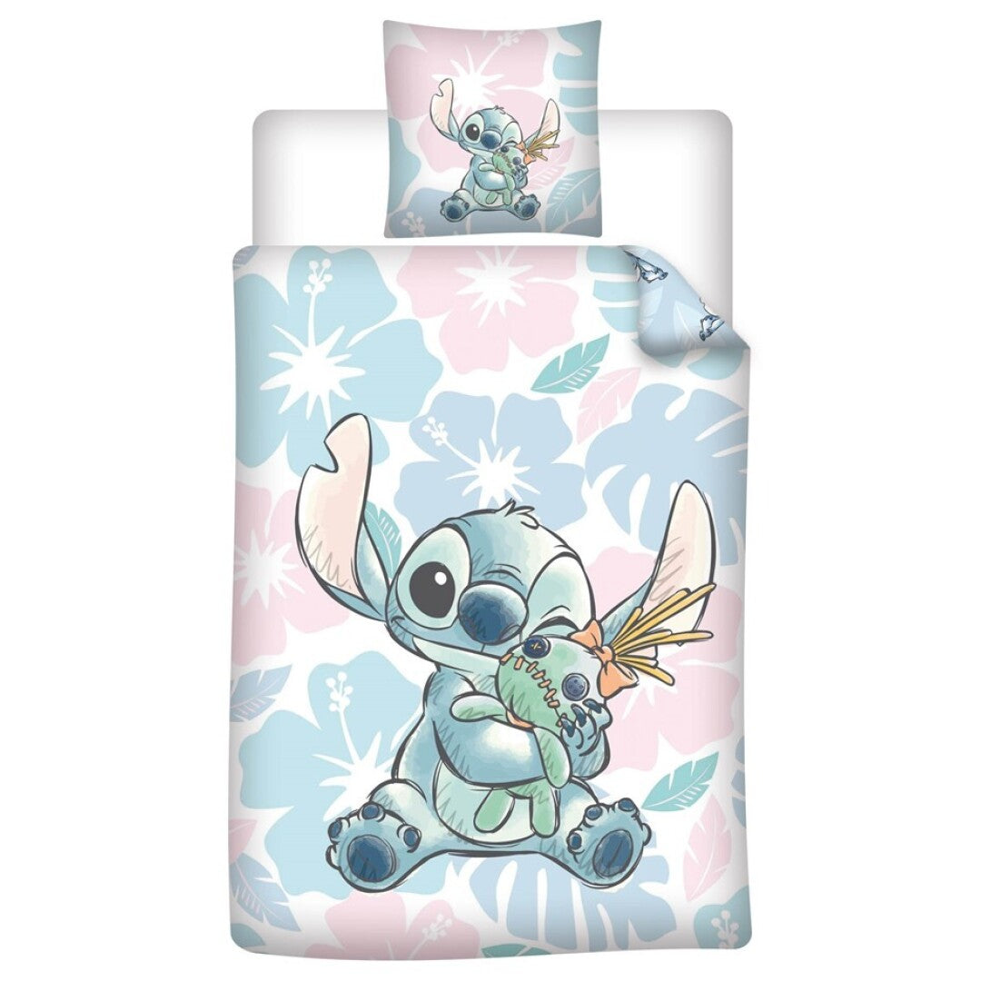LILO & STITCH - Stitch & Scrump - Duvet Cover 140x200cm + 65x65cm