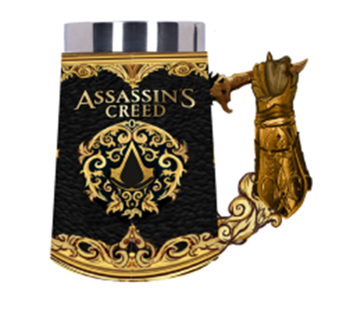 ASSASSINS CREED - Black and Gold - Tankard