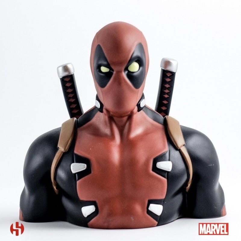MARVEL - Money Box Blister Box - Deadpool Bust 20 cm