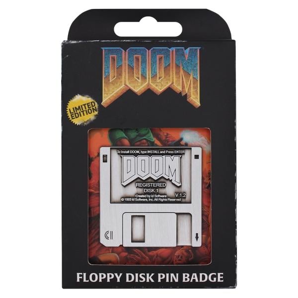 DOOM - Floppy Disk - Limited Edition Pin's