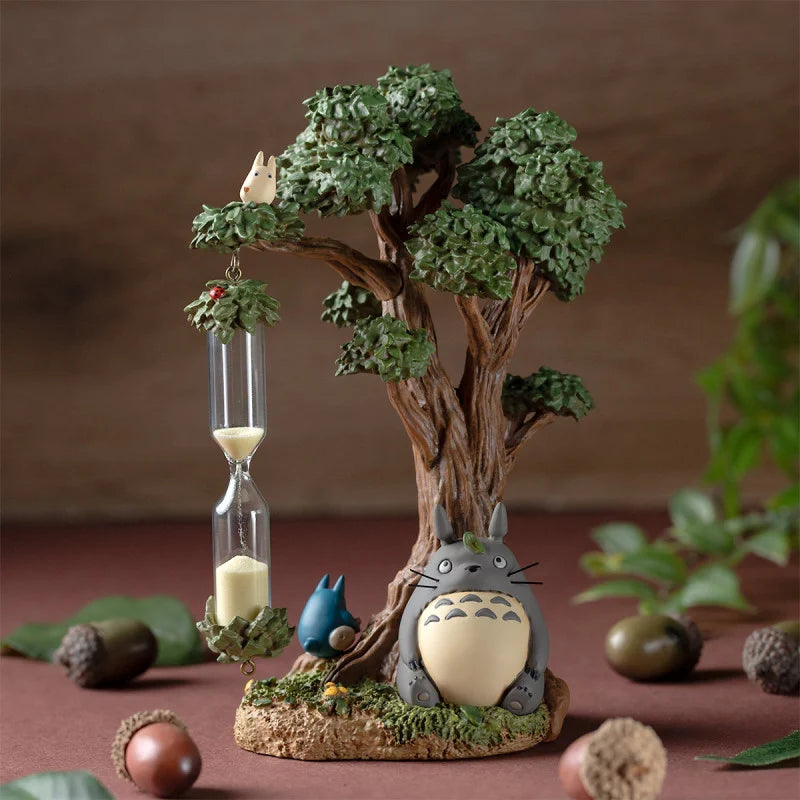MY NEIGHBOR TOTORO - Camphor Tree & Totoro - Diorama Sand Timer 16cm