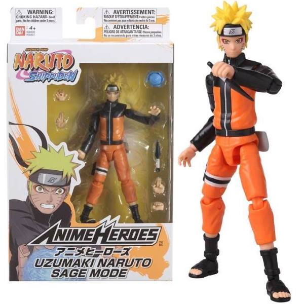 NARUTO - Uzumaki Naruto Sage Mode - Figur Anime Heroes 17cm