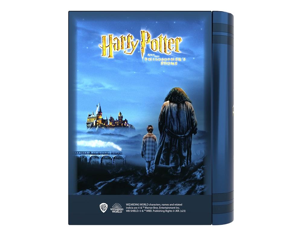 HARRY POTTER – Metallische Bücherbox – Bd. 1 - Briefpapier-Set 7-tlg.