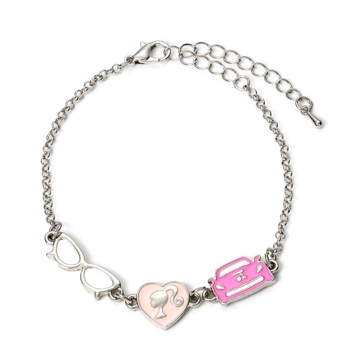 BARBIE - Kettenarmband - Silhouette, Brille & Corvette