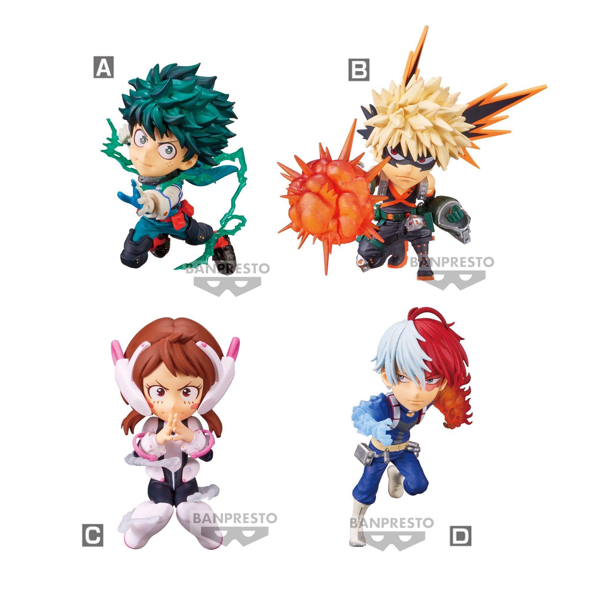 MY HERO ACADEMIA - WCF - Sortiment 12 Figuren 7cm