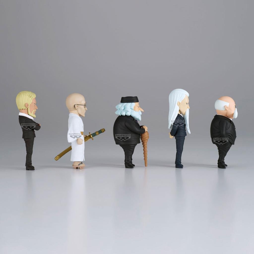 ONE PIECE - WCF Five Elders - Assortiments 12 Figurine 7cm