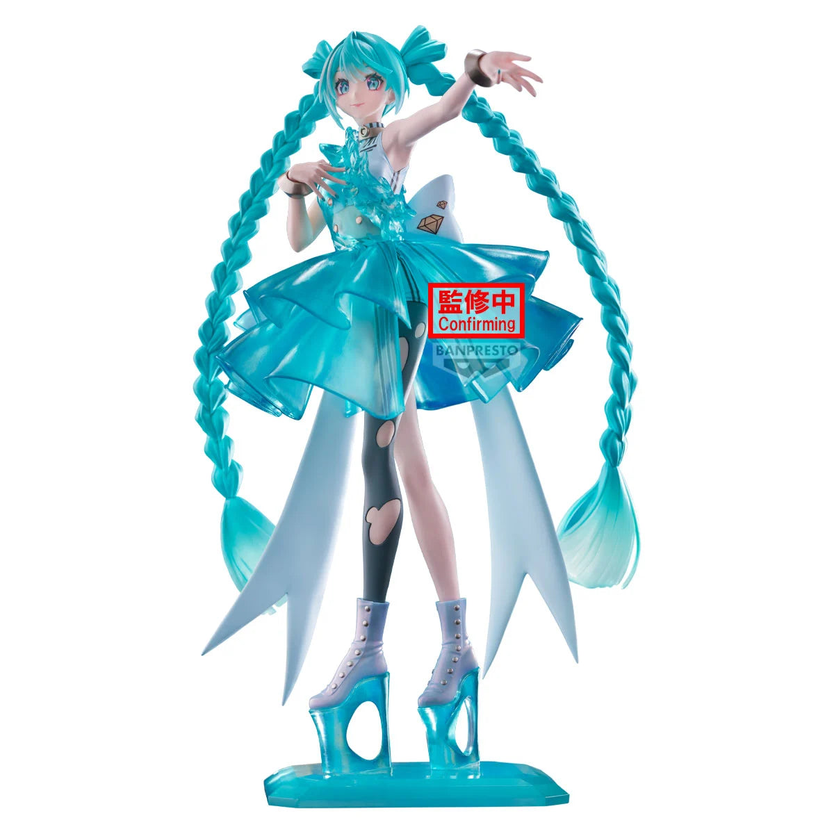 HATSUNE MIKU - Emerald Gem - Figure Clearluxe 28cm