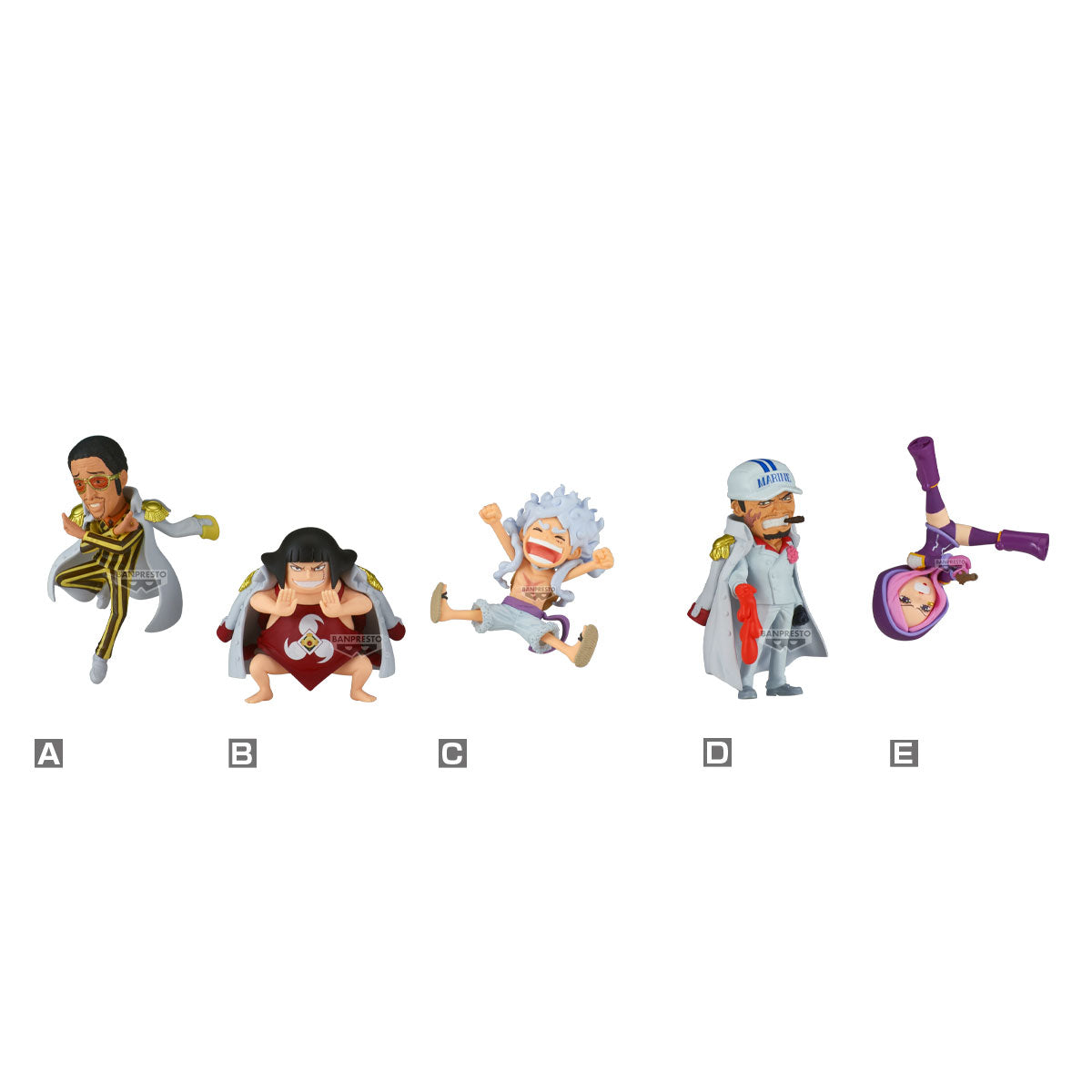 ONE PIECE - WCF Egghead 6 - Assortiments 12 Figurine 6cm