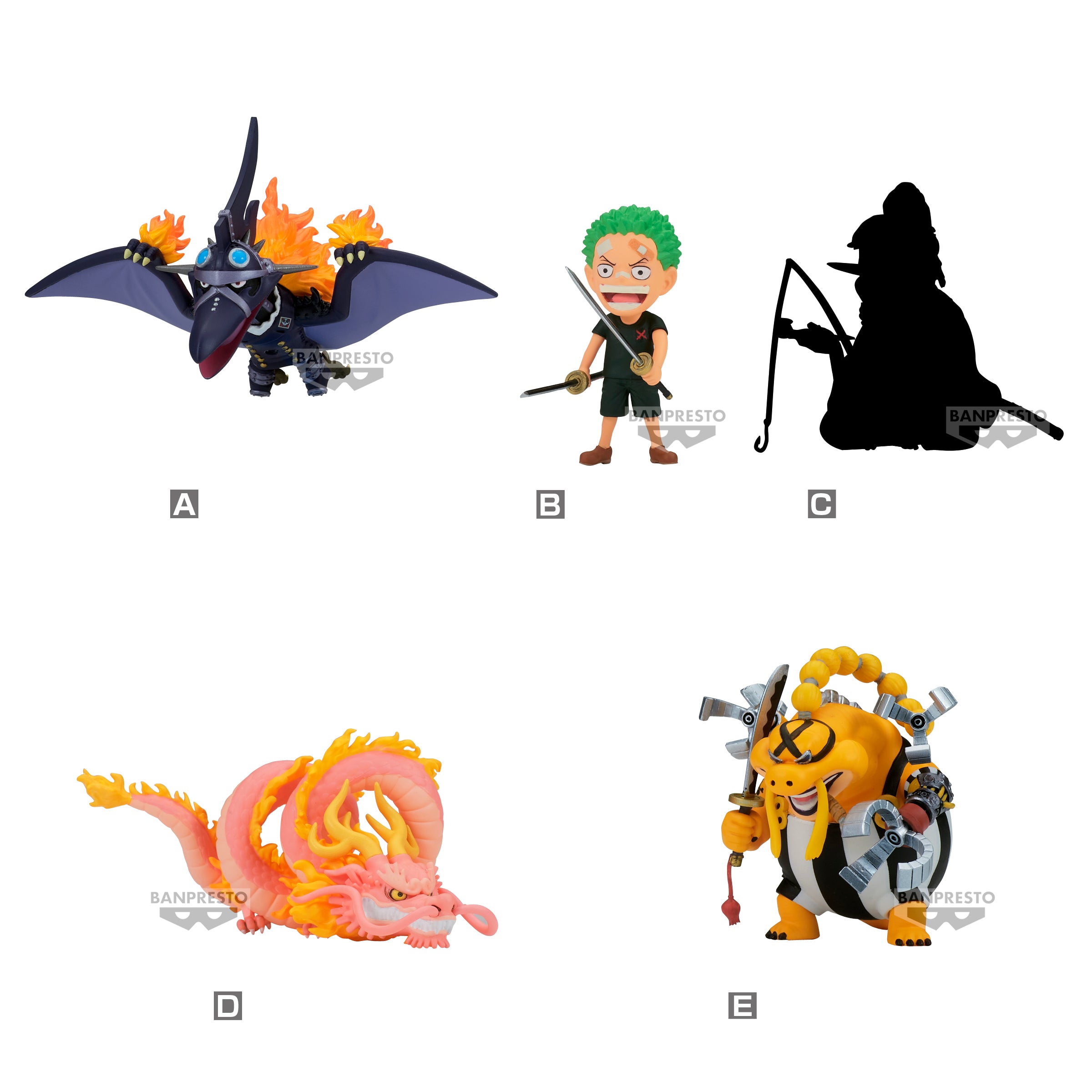 EIN STÜCK - WCF Wanokuni Onigashima 10 - Sortiment 12 Figur 7cm