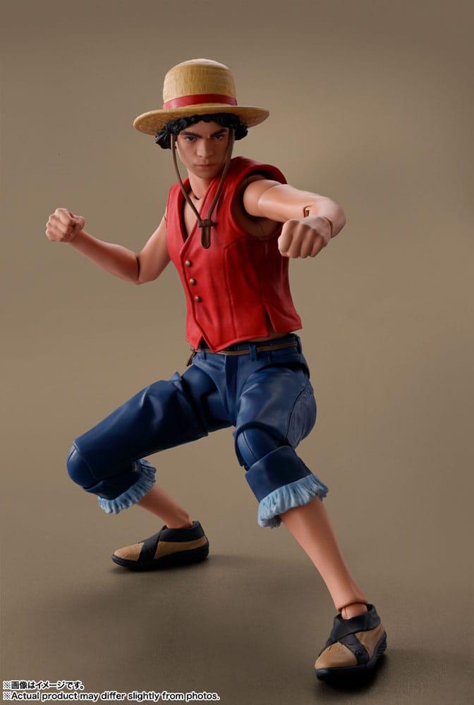 ONE PIECE NETFLIX - Monkey D. Ruffy - Figur SH Figuarts 14cm