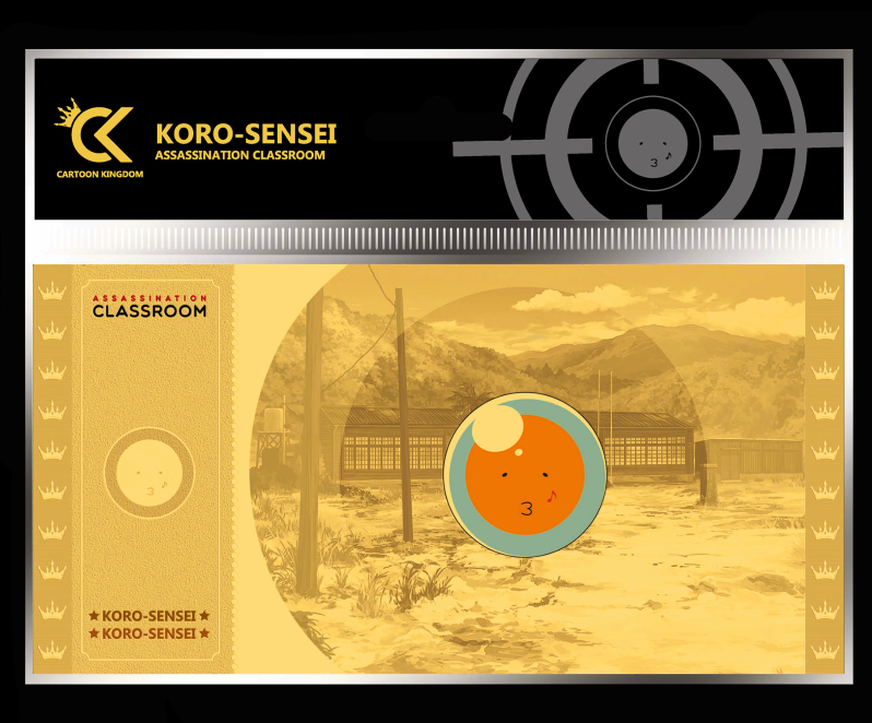 ASSASSINATION-KLASSENZIMMER – Koro-Sensei-Ball – Goldenes Ticket