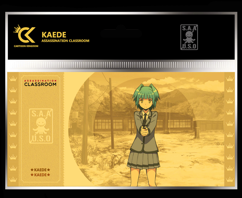 ASSASSINATION-KLASSENZIMMER – Kaede – Goldenes Ticket