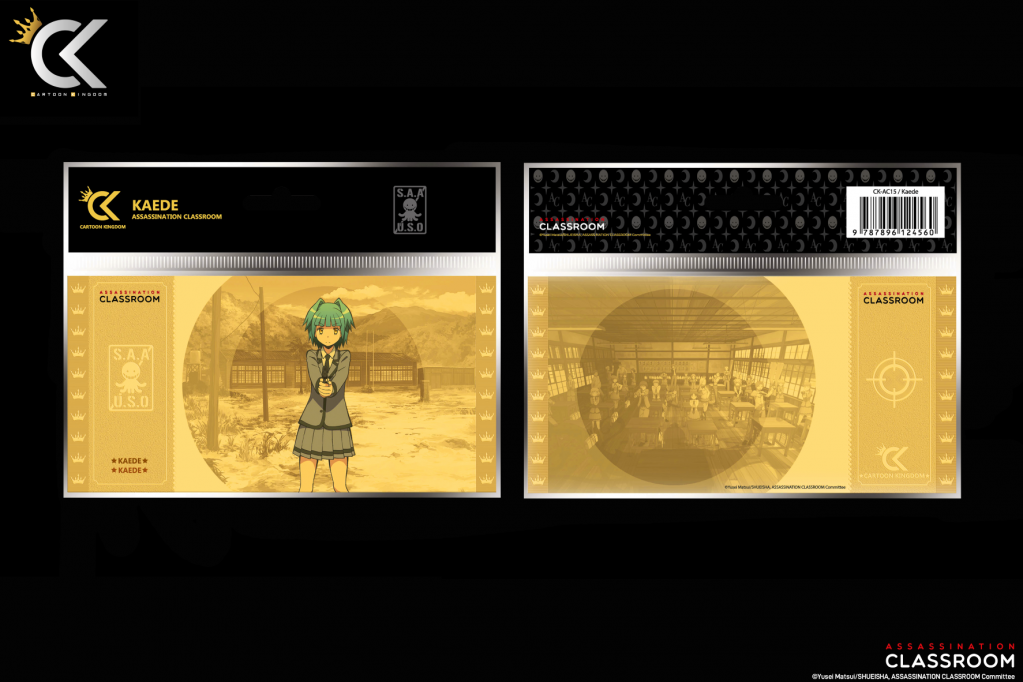 ASSASSINATION-KLASSENZIMMER – Kaede – Goldenes Ticket